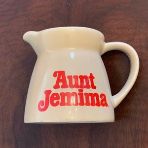 Vintage RARE Aunt Jemima syrup pitcher